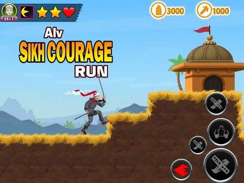Sikh Courage Run Gameplay Screenshot
